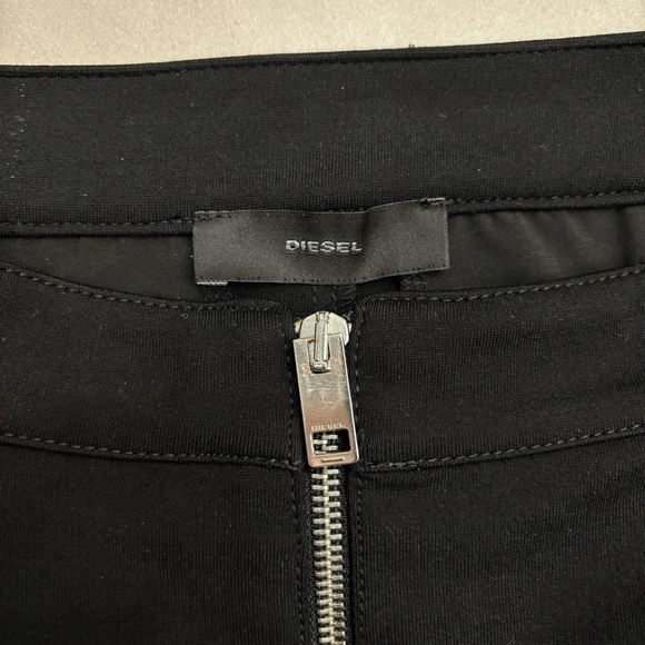 DIESEL BLACK MINI SKIRT - Picture 4 of 7